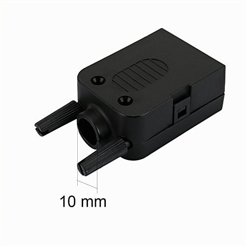 Twinkle Bay Twinklebay DB9 Connector to Wiring Terminal RS232 Serial Port Breakout Board Solder-Free (Male Adapter with Case) - Image 3