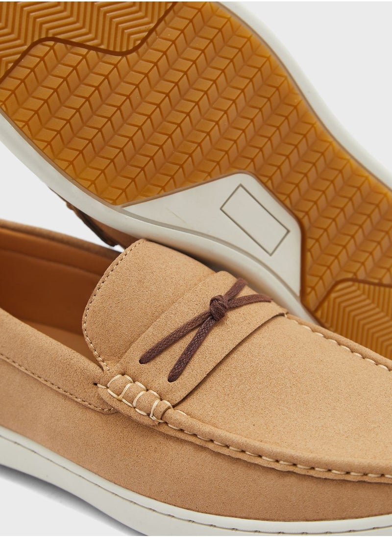 Robert Wood - Faux Suede Causal Loafers - Image 1