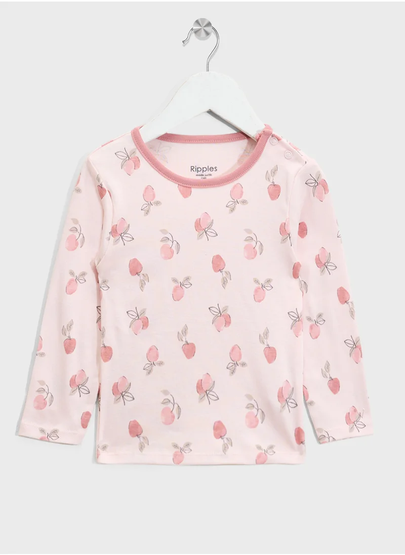 Ripples Girls Nightwear Set
