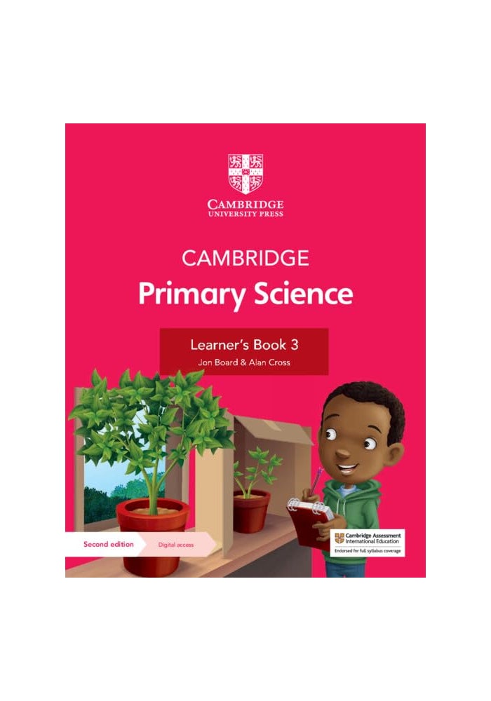 Cambridge Primary Science Learner's Book 3 with Digital Access (1 Year)