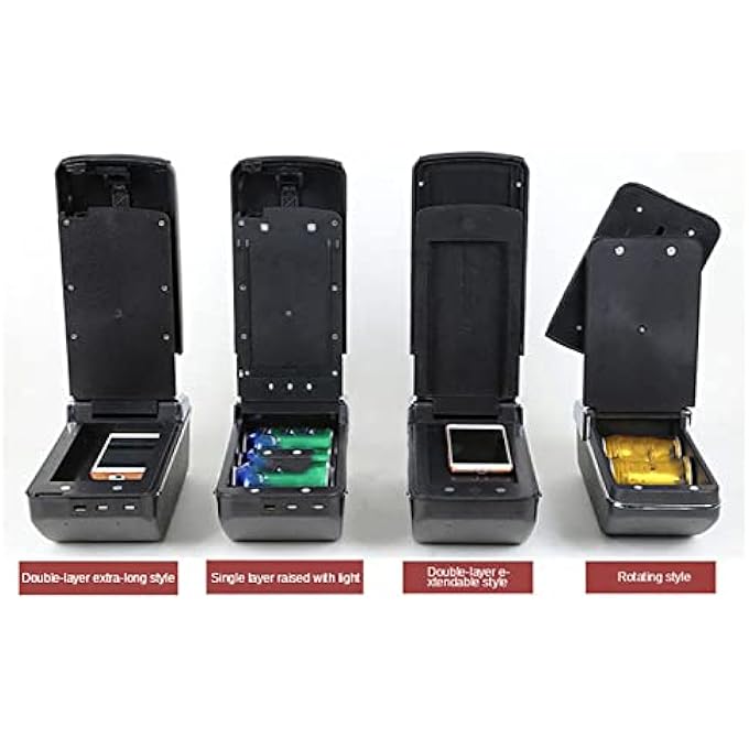 ملحقات تعديل صندوق مسند ذراع السيارة لنيسان صني ميكرا K13 2011-2016 - Image 5