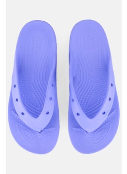 crocs Women Classic Wedge Slip On Slipper, Lavender  - Image 3