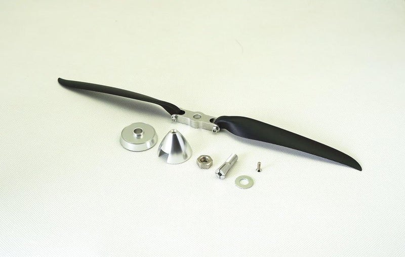 Viloga RC Plane Folding Propeller with CNC Aluminum Hub - 8x4.5, Shaft Φ3.17 - Image 5