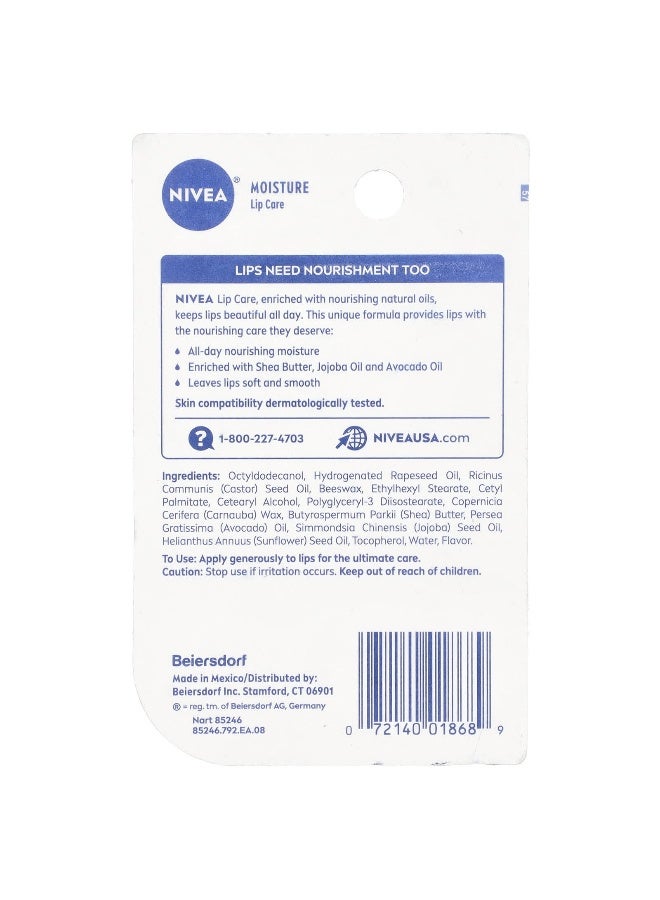 Nivea, Moisture Lip Care, 2 Sticks, 0.17 oz (4.8 g) Each - Image 3