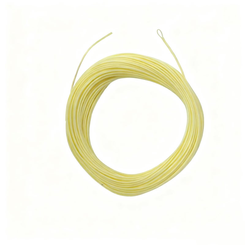 Aventik Trout Fly Fishing Line Weight Forward Floating Fly Line with Exposed Loop Easy Line ID(1pcs-Milk,4F) - Image 1
