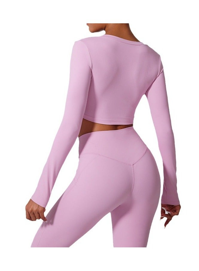 EBMINI New Pilates Yoga Training Fitness Clothing Set - Image 2