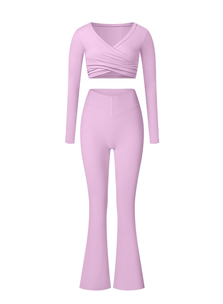 EBMINI New Pilates Yoga Training Fitness Clothing Set - Image 1