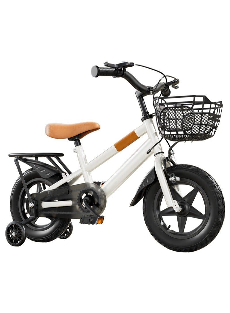 Sharpdo 16 inch Bicycle for Kids, with Training Wheel, Rear Seat, and Adjustable Seat, Kids Bicycle for 2-8 Years Boy and Girls - Image 1