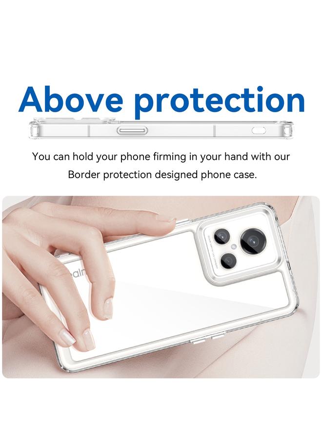 اس-توب جراب لهاتف Realme GT2 Explorer Master من سلسلة ألوان متعددة من الأكريليك + جراب هاتف TPU - Image 4