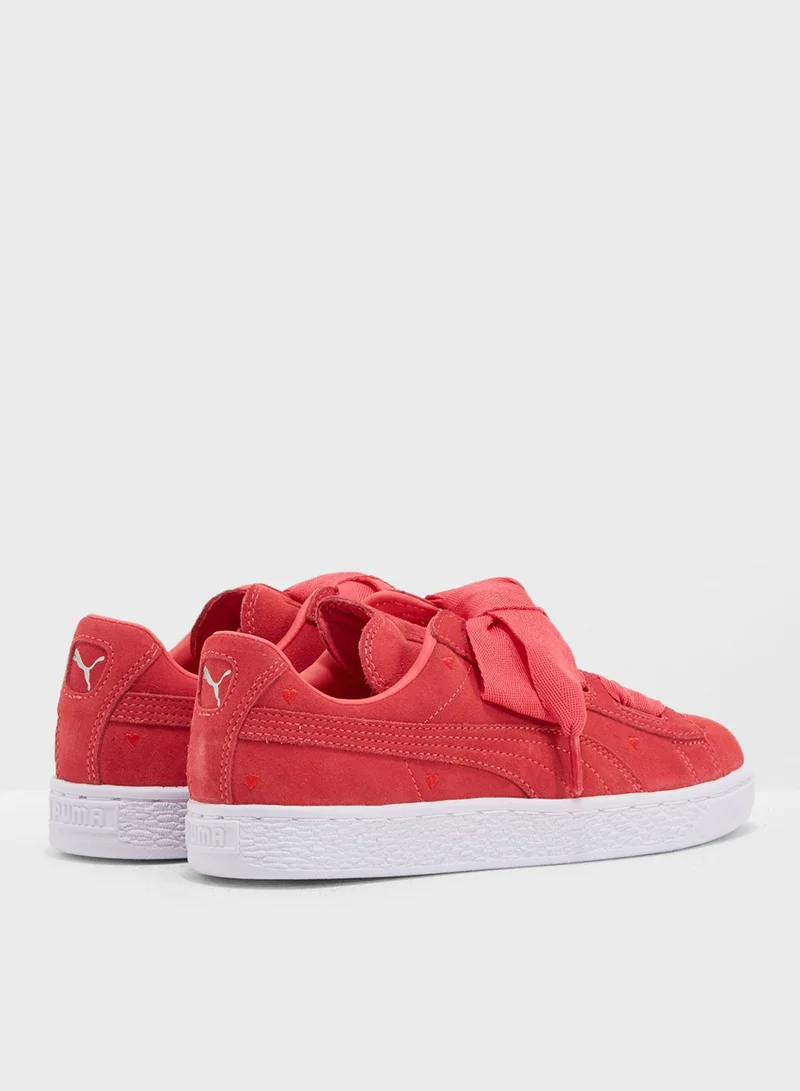 PUMA Suede Heart Valentine Youth