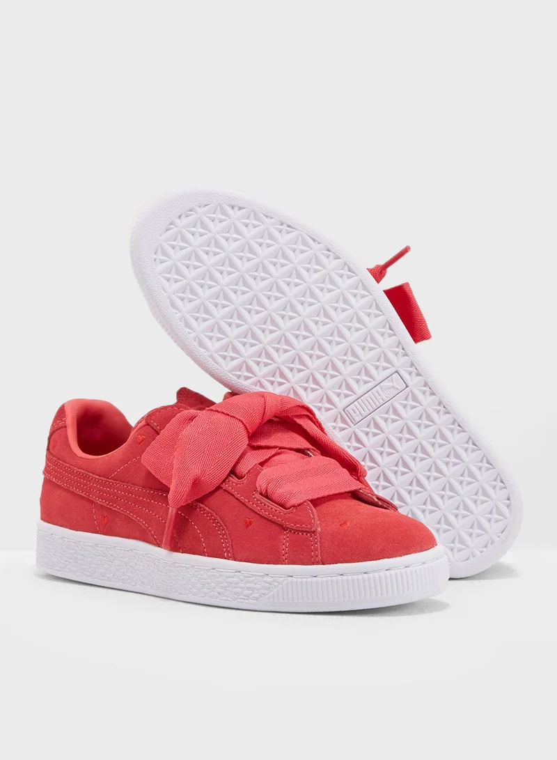 PUMA Suede Heart Valentine Youth
