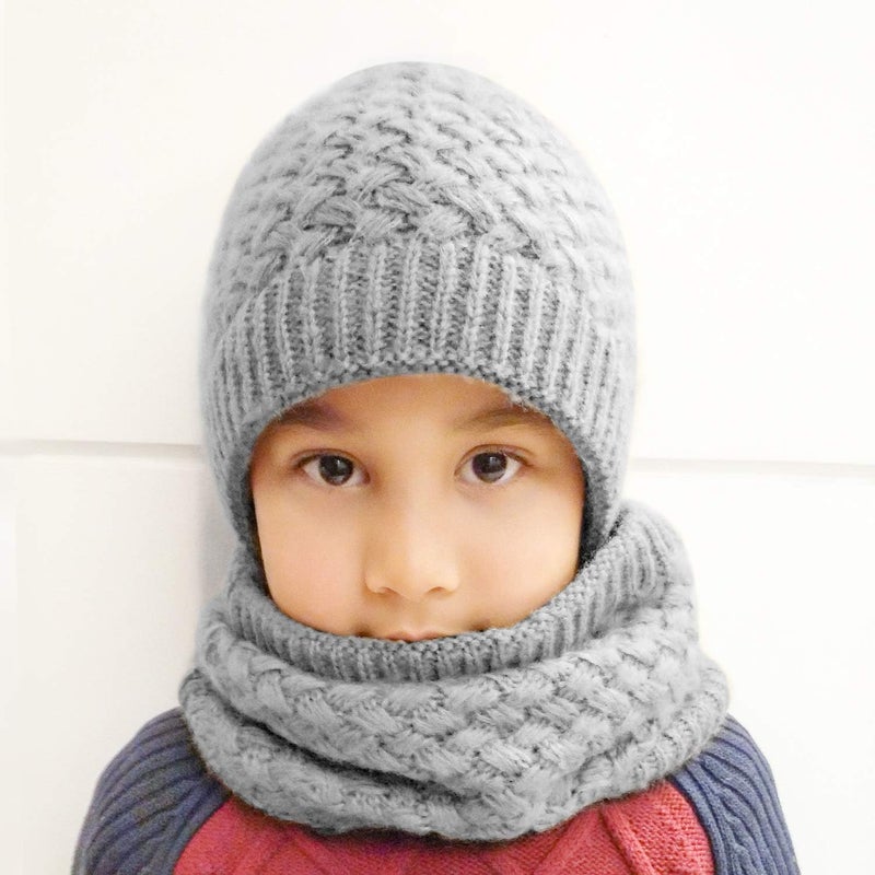 EPEIUS Kids Winter Scarf,Polar Fleece Neck Warmer for Boys & Girls,Soft Thermal Infinity Scarf for Cold Weather Outdoor - Image 5