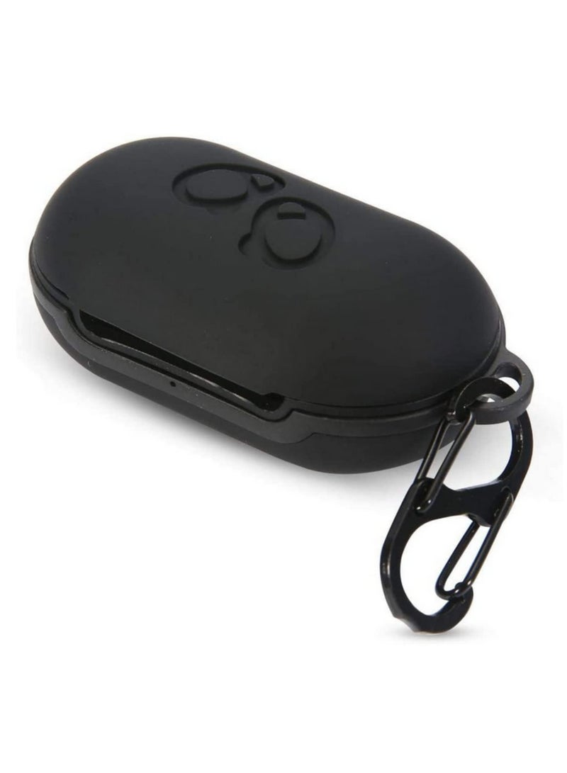Silicone Protective Case for Samsung Galaxy Buds 2019 Wireless Earbuds Full Body Cover Shockproof Waterproof Anti Dust Anti Slip Soft Skin Tight Fit Case for Samsung Buds Black  - Image 1