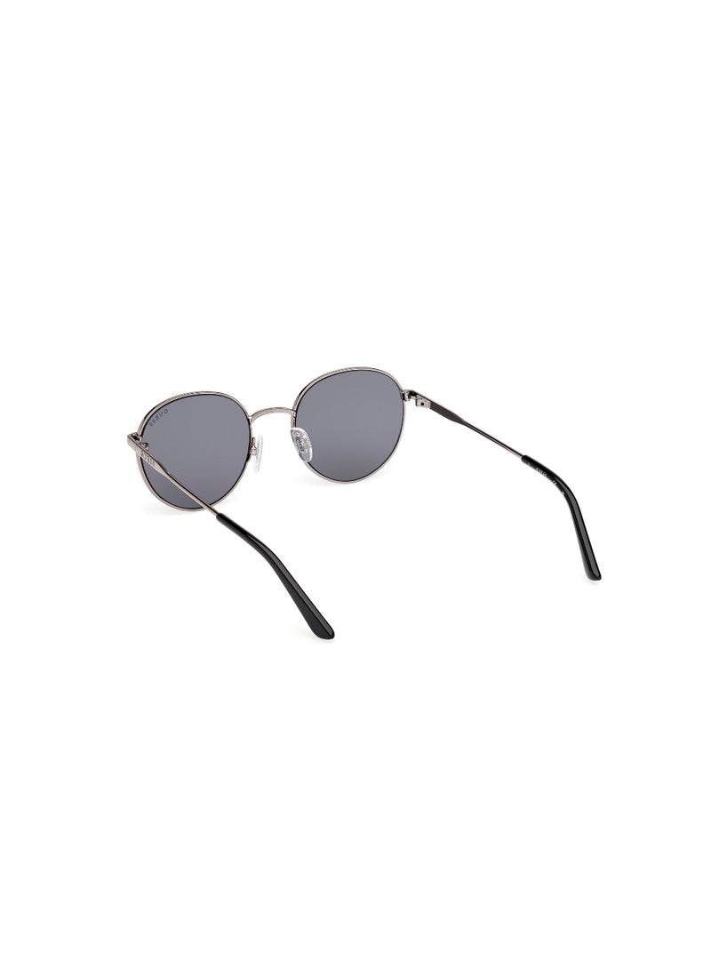 GUESS FULL RIM TEEN GIRL ROUND GREY METAL SUNGLASSES - Image 3