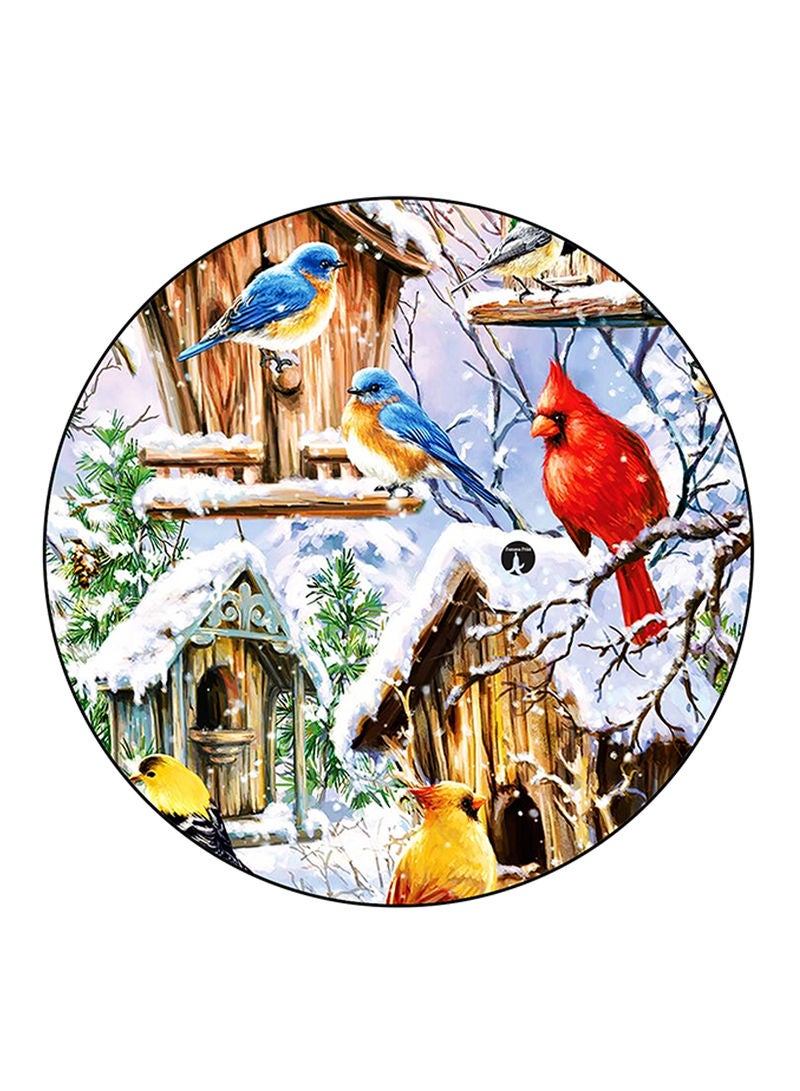 RKN Vintage Art Printed Fridge Magnet  Multicolour - Image 2