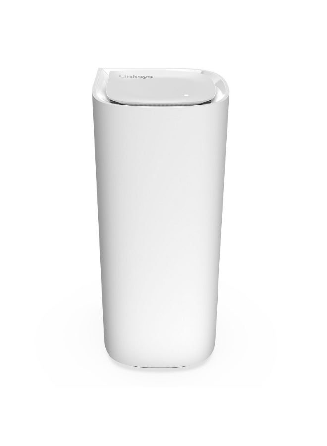 لينكسيس جهاز التوجيه Velop Pro 7 Mesh WiFi 7 MBE7001 - نظام شبكي معرفي مزود بسرعات ثلاثية الموجات وأكثر من 10 جيجابت في الثانية - تغطية منزلية كاملة تصل إلى 275 مترًا مربعًا. - توصيل 200 جهاز - عبوة واحدة باللون الأبيض - Image 1
