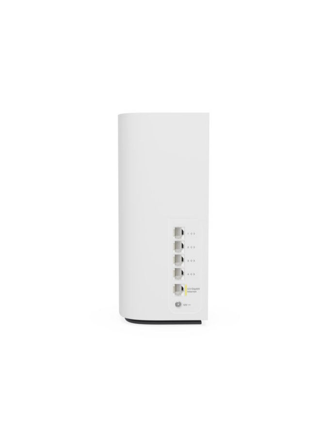 لينكسيس جهاز التوجيه Velop Pro 7 Mesh WiFi 7 MBE7001 - نظام شبكي معرفي مزود بسرعات ثلاثية الموجات وأكثر من 10 جيجابت في الثانية - تغطية منزلية كاملة تصل إلى 275 مترًا مربعًا. - توصيل 200 جهاز - عبوة واحدة باللون الأبيض - Image 4