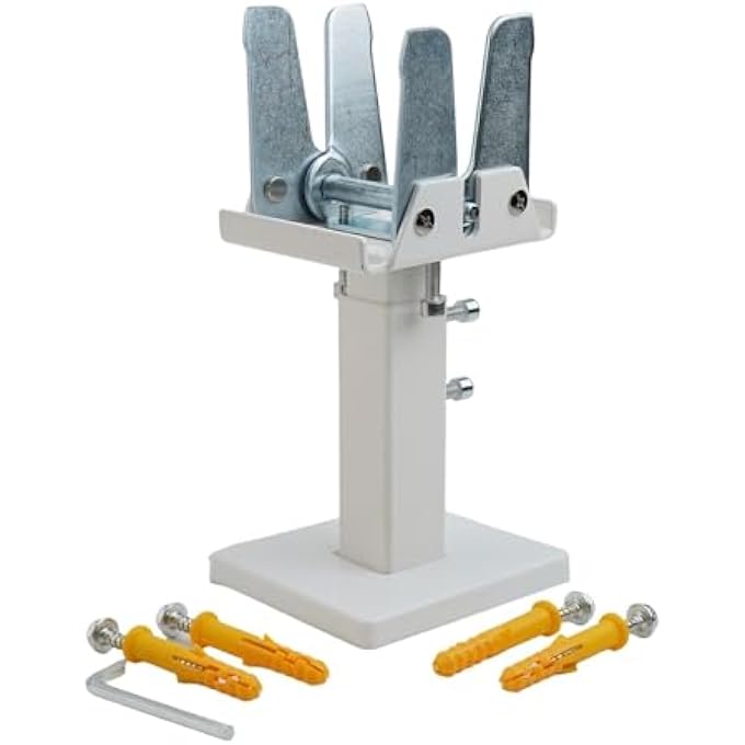 14-21 CM HEIGHT ADJUSTABLE FLOOR HOLDER FOR PANEL RADIATORS STEEL RADIATOR SUPPORT - Image 3