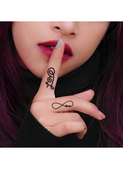 ORiTi Love Heart Beat Symbol Temporary Tattoos - Waterproof Realistic Lasts 2-5 Days  - Image 5