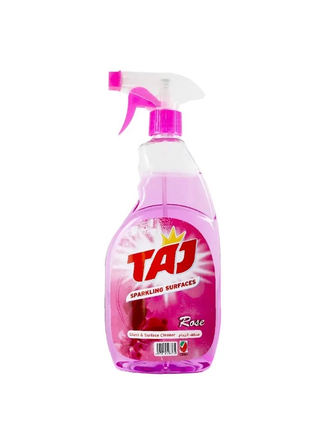 TAJ Taj Glass And Surface Cleaner For Sparkling Glass And Surfaces With Rose Fragrance- 750ml  - Image 1