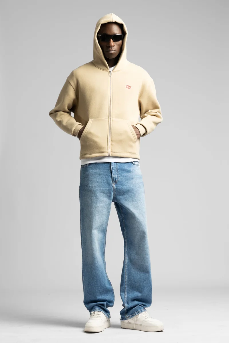 كاتش سويت شيرت بغطاء رأس وسحاب من تشامب