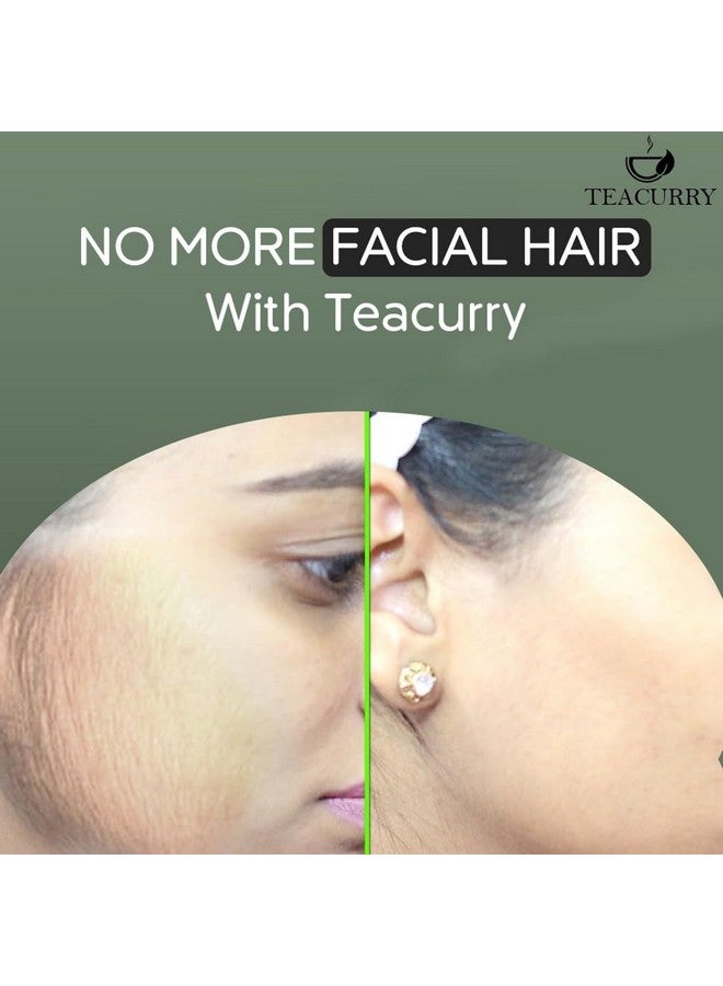 TEACURRY Facial Hair Removal Chai Tea(1 Month Pack|100 Grams + Infuser)-Helps With Facial Hair Removal And Unwanted Hair Removal - Image 2