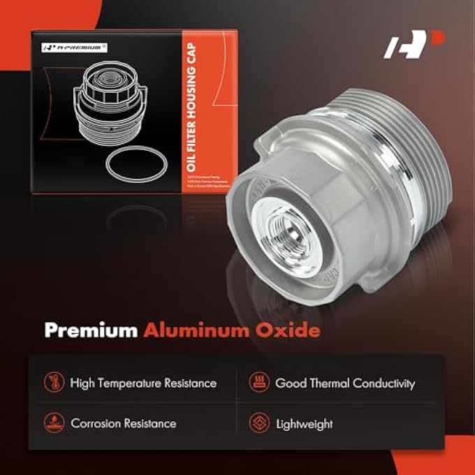 rayihni APremium Oil Filter Housing Cap Assembly Without Oil Plug Drain Compatible with Toyota 20132014 Corolla 20132016 Camry 20132016 RAV4 20152016 Tacoma 20132016 Highlander Sienna Avalon - Image 3