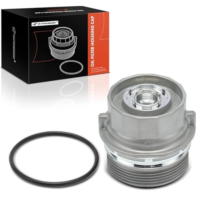 rayihni APremium Oil Filter Housing Cap Assembly Without Oil Plug Drain Compatible with Toyota 20132014 Corolla 20132016 Camry 20132016 RAV4 20152016 Tacoma 20132016 Highlander Sienna Avalon - Image 2