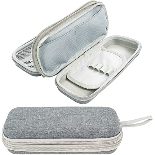 ProCase Pen Pencil Case 2Layer EVA Zipper Pencil Box Pouch Large Capacity Stationery Storage Organizer for School Office Supplies Grey - Image 1