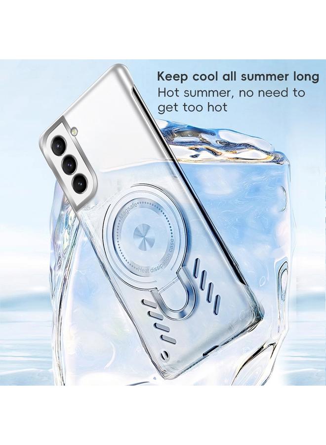 اس-توب جراب لهاتف Samsung Galaxy S22 5G Ice Sense Series Graphene Cooling MagSafe Holder جراب هاتف - Image 4