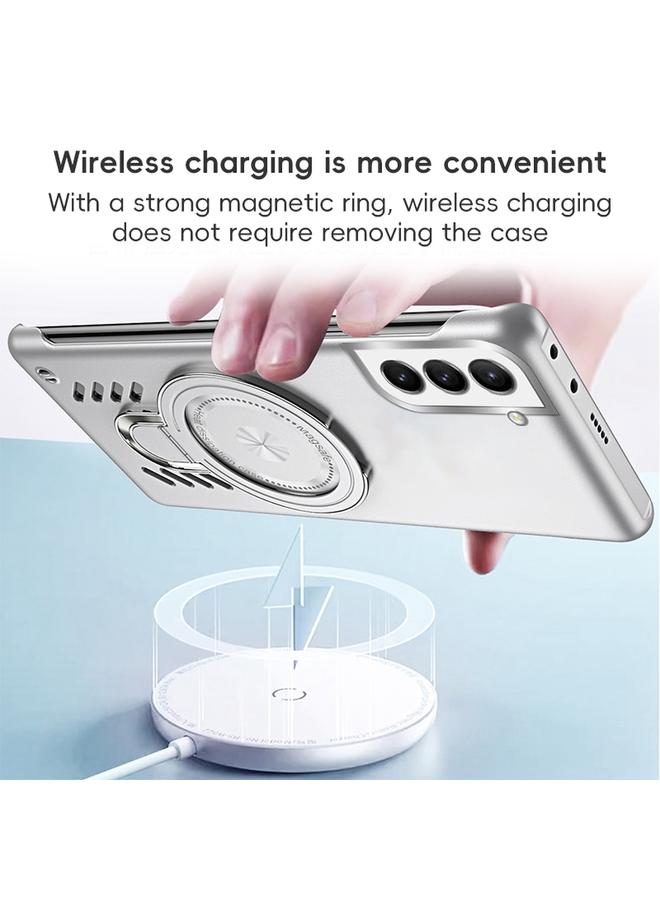 اس-توب جراب لهاتف Samsung Galaxy S22 5G Ice Sense Series Graphene Cooling MagSafe Holder جراب هاتف - Image 5