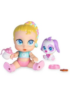 Glitzy Doll With Puppy