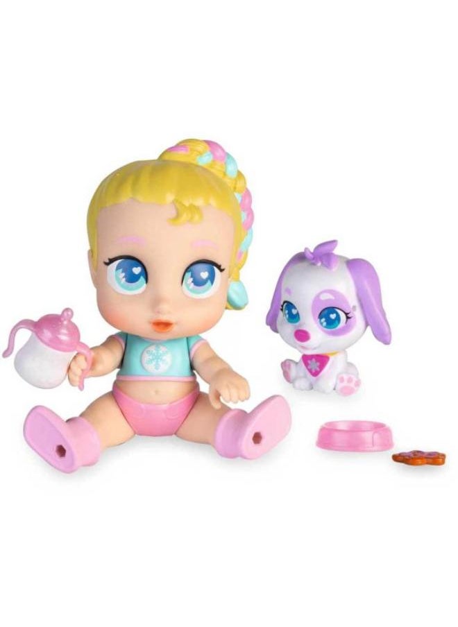 Tiger Head - Glitzy Doll With Puppy - Image 1