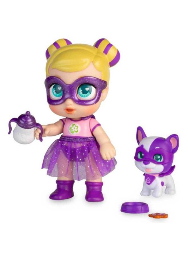 Tiger Head - Glitzy Doll With Puppy - Image 1