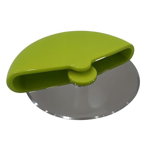 Wishome Pizza Cutter Roll Cutting Wheel Pizza Cutter, Sandwich Cutter for Home - RA076 - Green - Image 5
