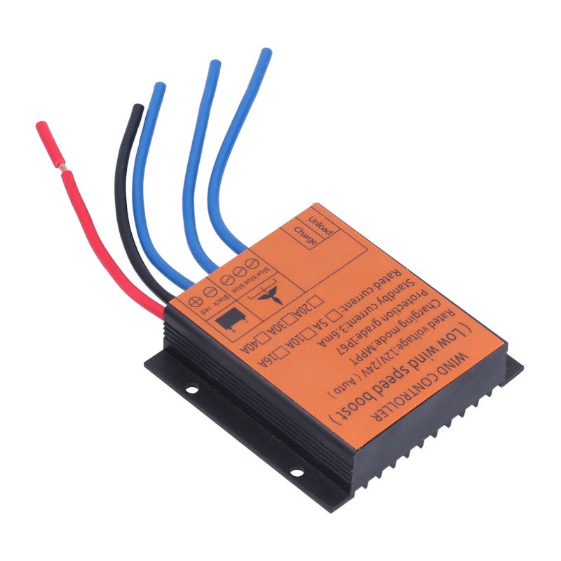 MPPT Controller:  Aluminum Alloy Shell - Efficient Charging Wind Turbine Battery Charger for Off-Grid Solar Wind Systems, Home Energy Storage - Image 1