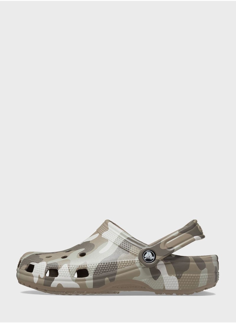 crocs - Classic Printed Clog Sandals - Image 1