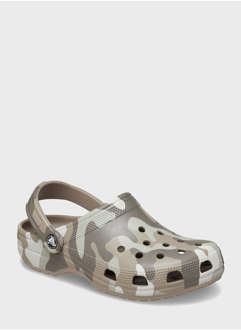 crocs - Classic Printed Clog Sandals - Image 1