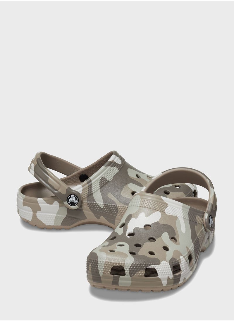 crocs - Classic Printed Clog Sandals - Image 1