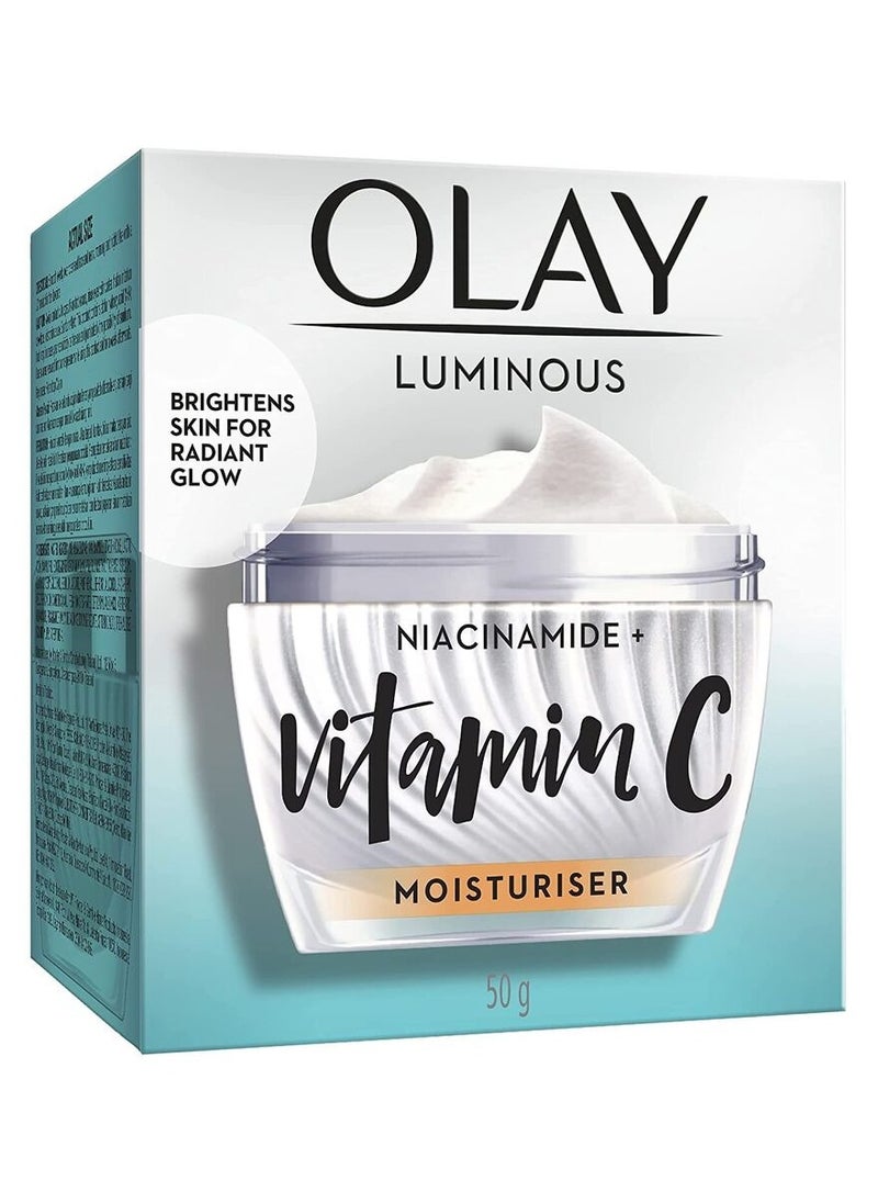 Olay Luminous Niacinamide + Vitamin C Face Cream Moisturizer, 50 g 