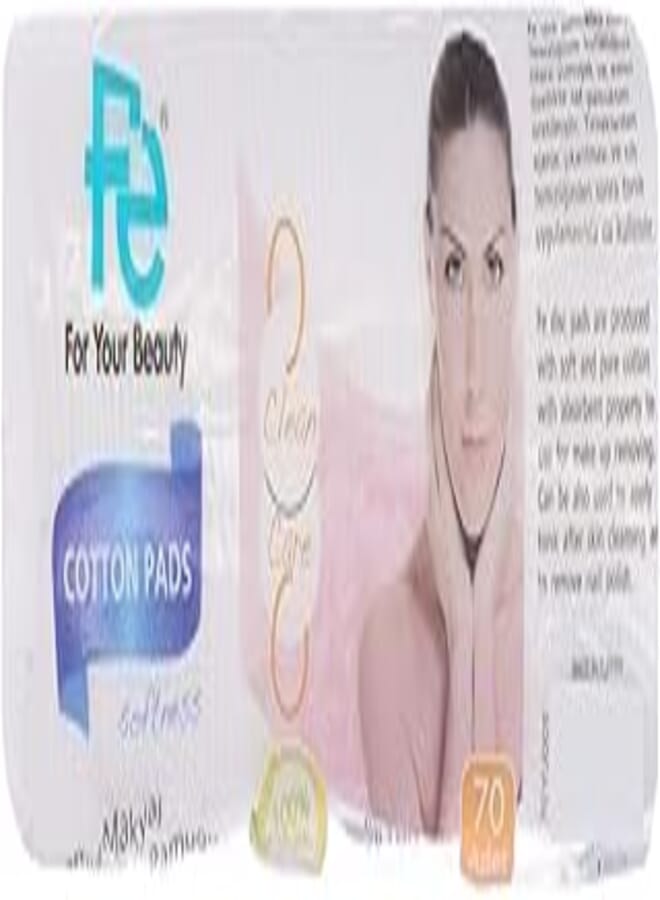 Fe Cotton Pads for Make-up 70 Pcs