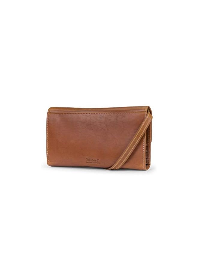 Timberland womens Rfid Leather Crossbody Wallet Phone Bag With Detachable Crossbody Strap Cross Body  - Image 3