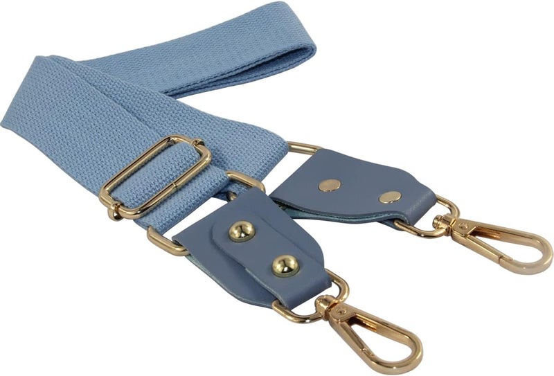 Duwi Handbag&Purse Strap Jacquard Woven Guitar Style Multicolor Replacement Strap Canvas Adjustable Crossbody Bag Strap Blue,blue, M - Image 3