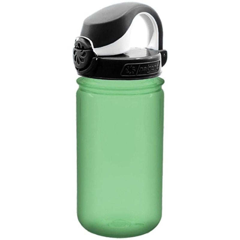 Nalgene Sustain Tritan BPAFree Kids On The Fly Water Bottle Made with Material Derived from 50 Plastic Waste using ISCC certified mass balance Leak Proof Durable BPA Free