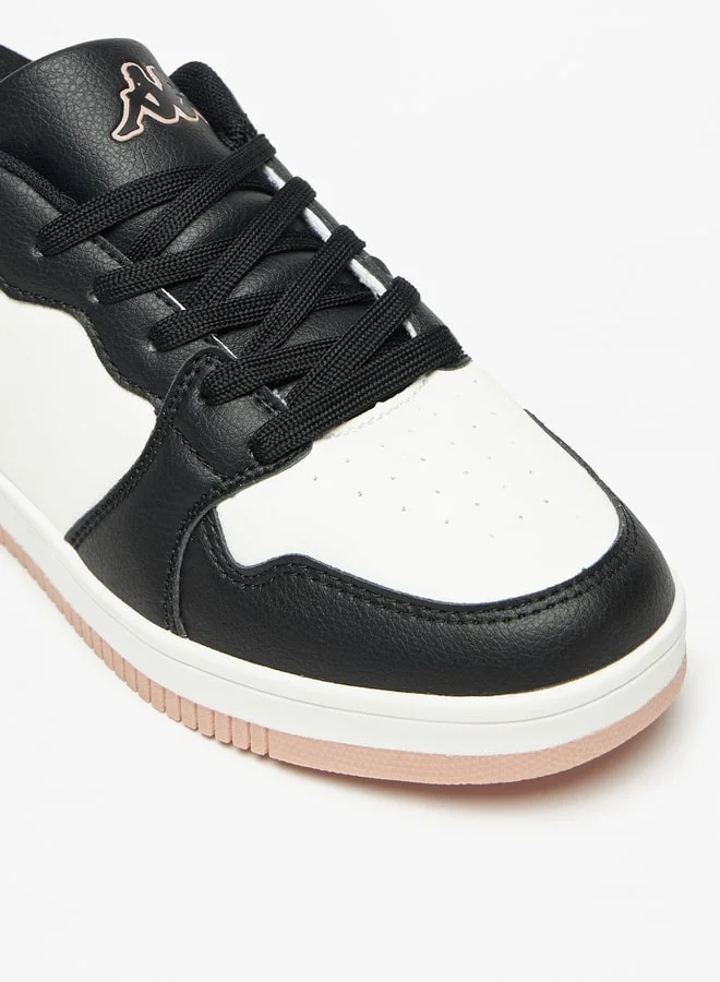 Kappa Women's Colourblock Sports Shoes with Lace-Up Closure