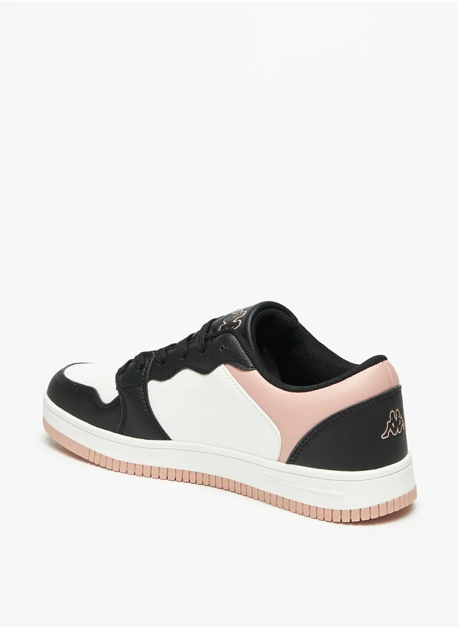 كابا Women's Colourblock Sports Shoes with Lace-Up Closure