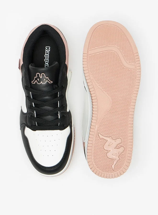 Kappa Women's Colourblock Sports Shoes with Lace-Up Closure