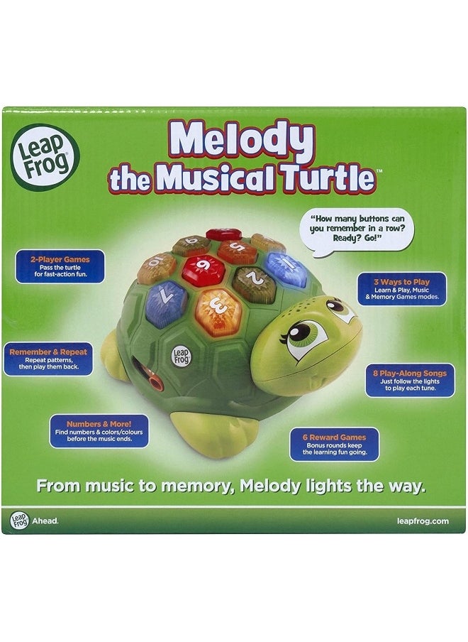 LeapFrog Melody The Musical Turtle, Interactive Activity Book With Songs And Animal Sounds, Teaches Music And Rhythm, Great Educational Toy For Babies And Toddlers, Ages 6 Months+  - Image 5
