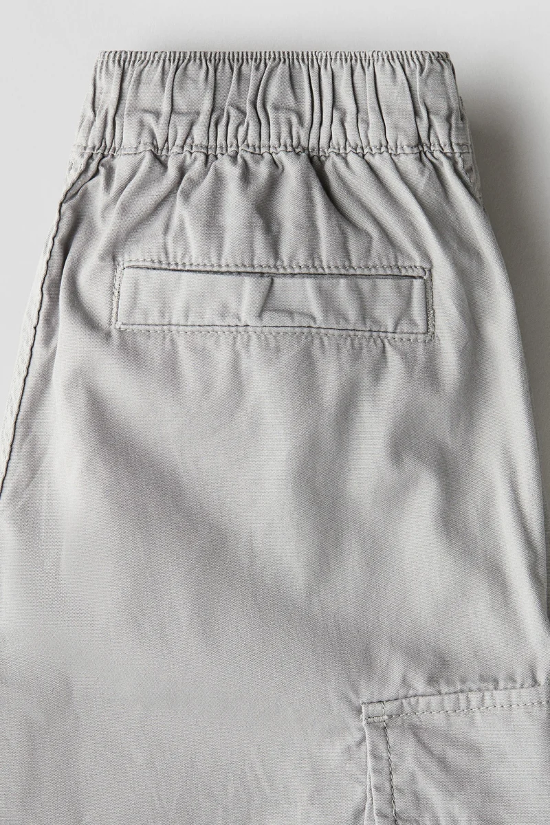 H&M Cotton canvas parachute trousers