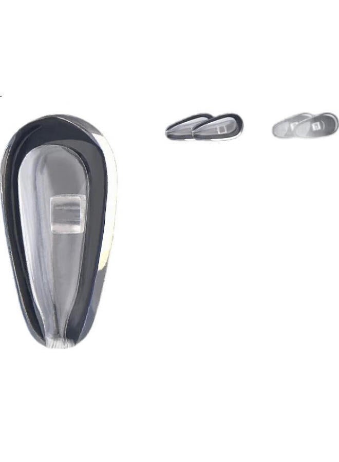 DRATRA Eyeglasses Nose Pads, Air Cushion Silicone, Anti-Slip, Anti-Fall, Metal Titanium Nose Bridge Pads, Repair Accessories, Screwdriver Tool Set - Image 3